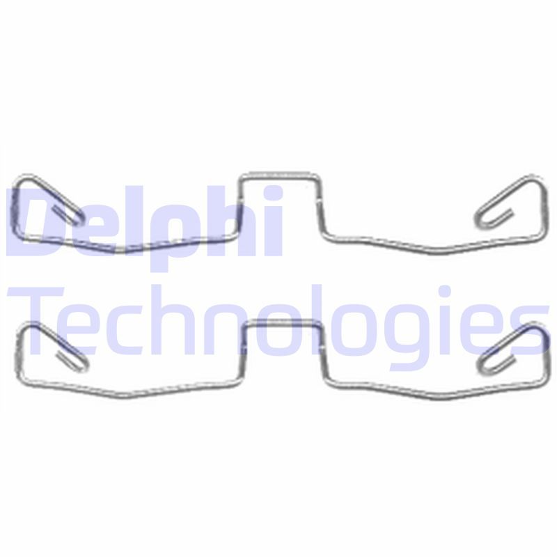 Obrázok Sada príslużenstva oblożenia kotúčovej brzdy DELPHI  LX0448