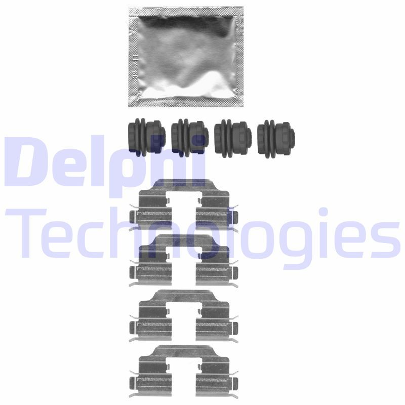 Obrázok Sada príslużenstva oblożenia kotúčovej brzdy DELPHI  LX0665