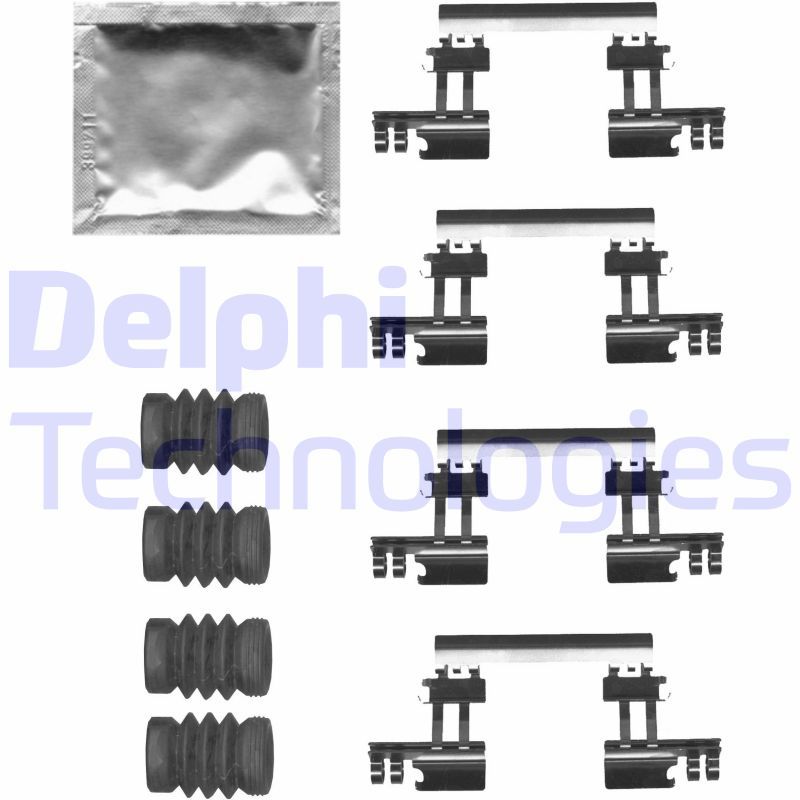 Obrázok Sada príslużenstva oblożenia kotúčovej brzdy DELPHI  LX0679