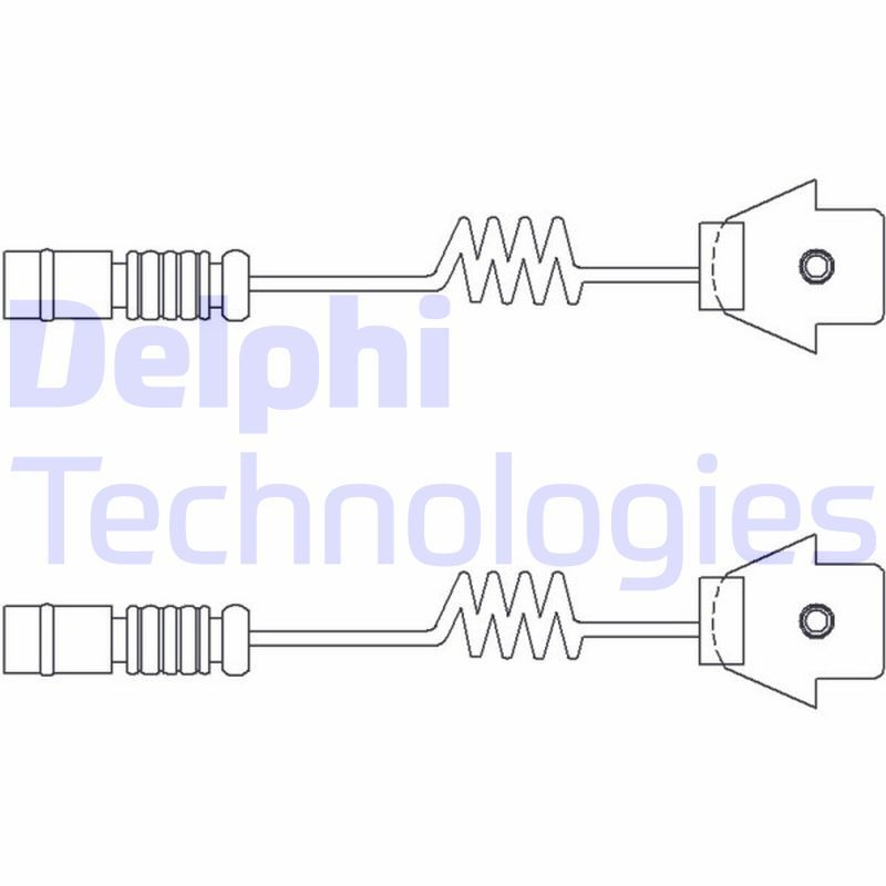 Obrázok Výstrażný kontakt opotrebenia brzdového oblożenia DELPHI  LZ0111