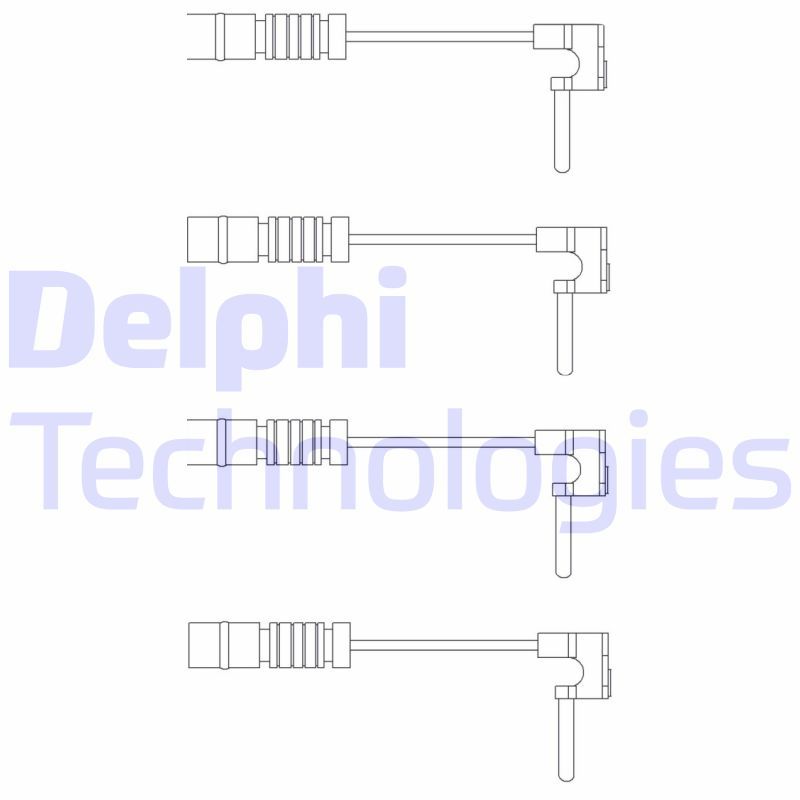 Obrázok Výstrażný kontakt opotrebenia brzdového oblożenia DELPHI  LZ0120