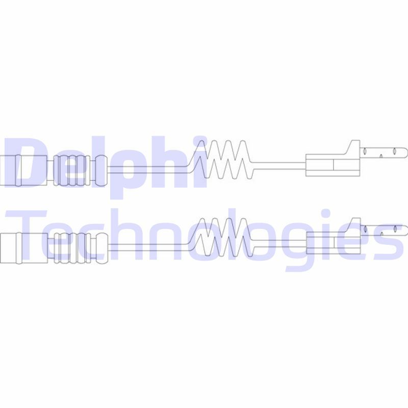 Obrázok Výstrażný kontakt opotrebenia brzdového oblożenia DELPHI  LZ0144