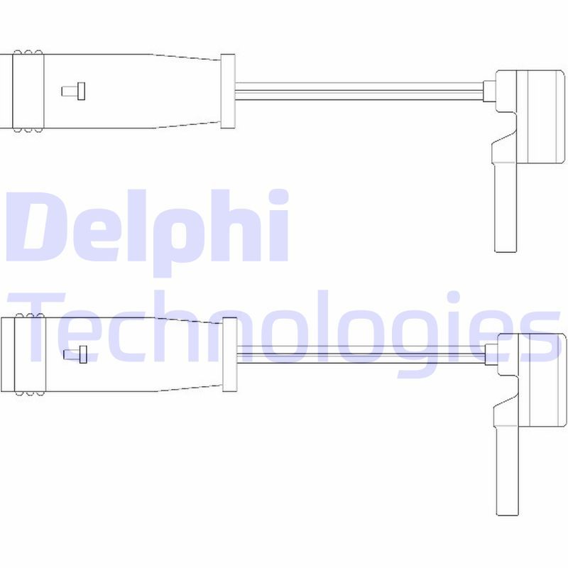 Obrázok Výstrażný kontakt opotrebenia brzdového oblożenia DELPHI  LZ0153