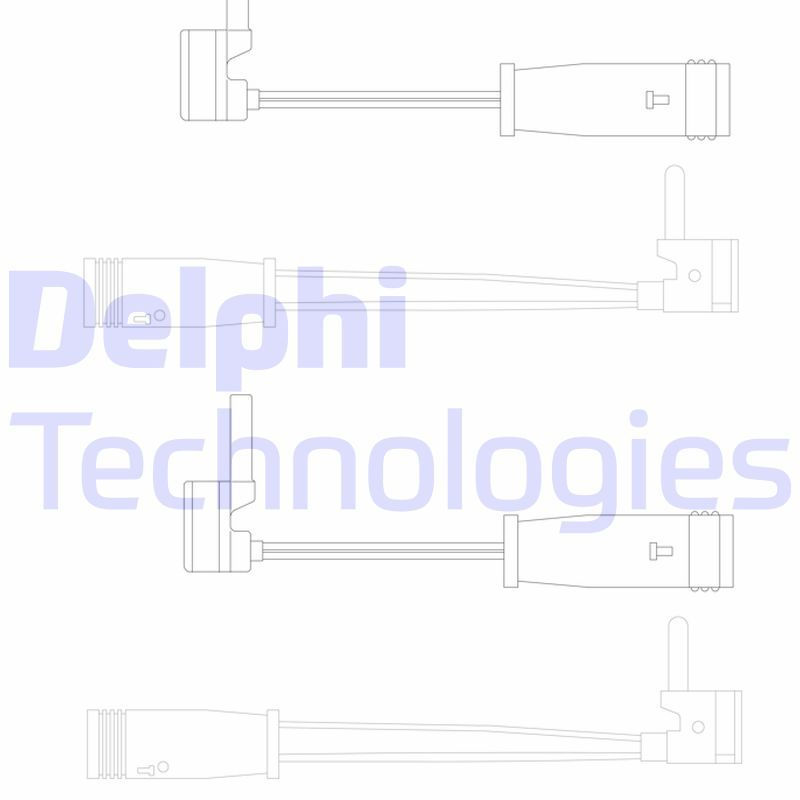 Obrázok Výstrażný kontakt opotrebenia brzdového oblożenia DELPHI  LZ0163