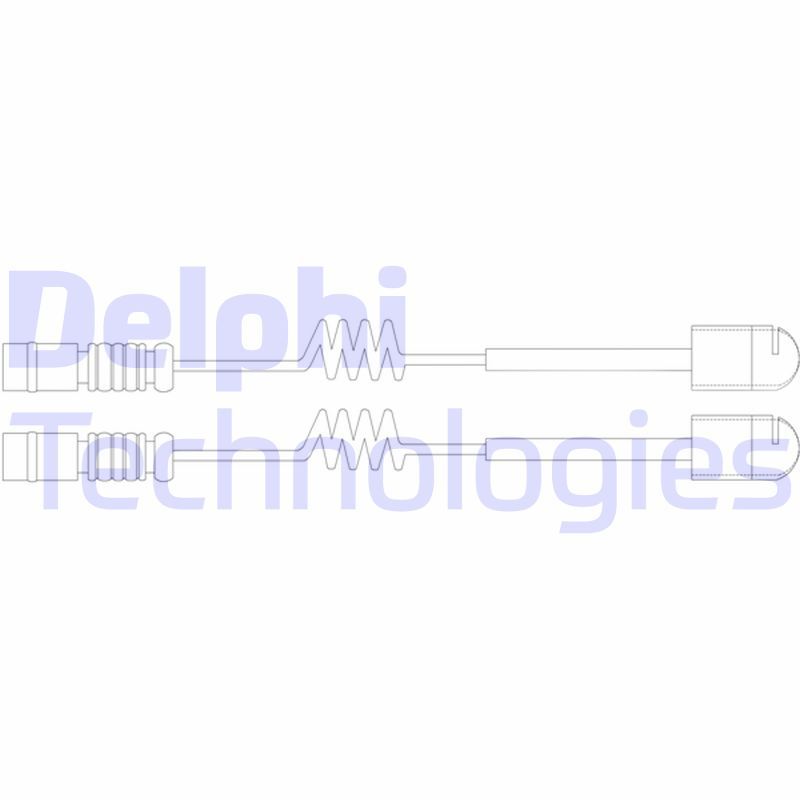 Obrázok Výstrażný kontakt opotrebenia brzdového oblożenia DELPHI  LZ0191
