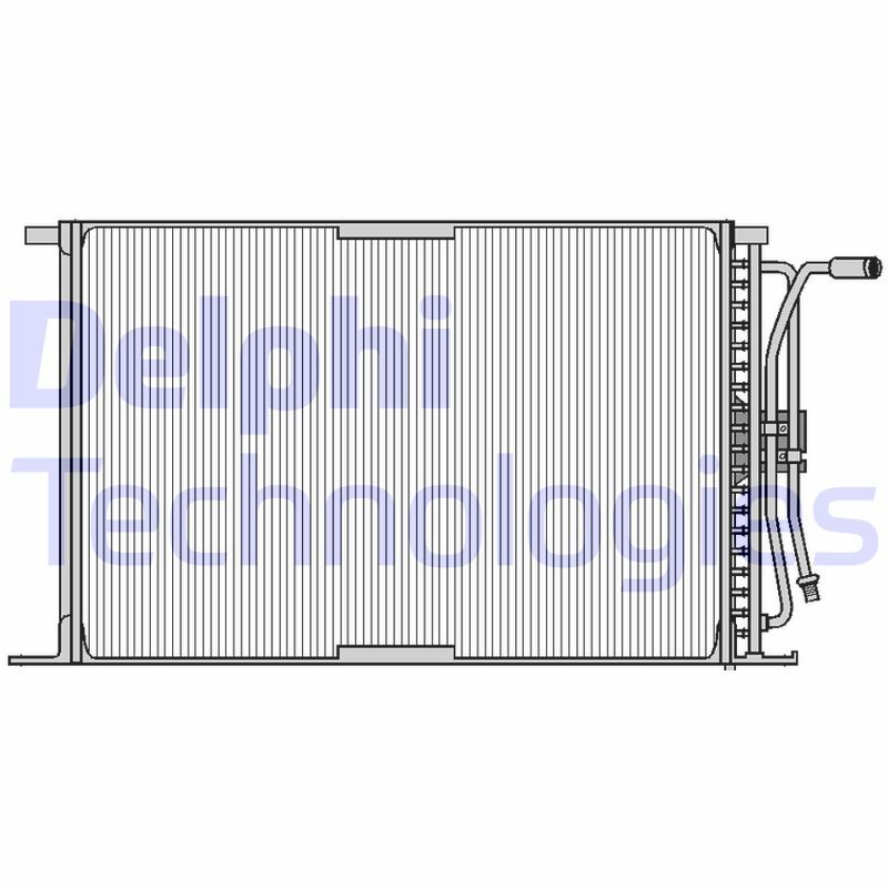 Obrázok Kondenzátor klimatizácie DELPHI  TSP0225026