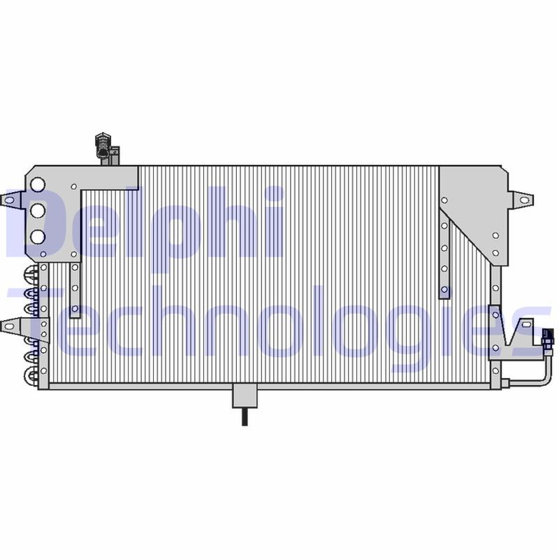 Obrázok Kondenzátor klimatizácie DELPHI  TSP0225073
