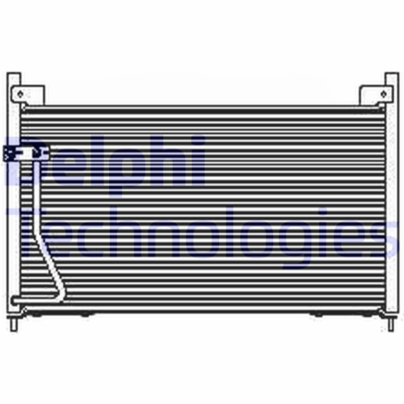 Obrázok Kondenzátor klimatizácie DELPHI  TSP0225429