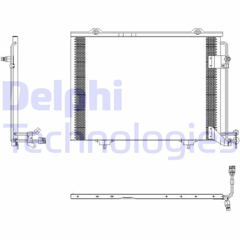 Obrázok Kondenzátor klimatizácie DELPHI  TSP0225432