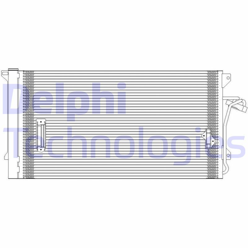 Obrázok Kondenzátor klimatizácie DELPHI  TSP0225618