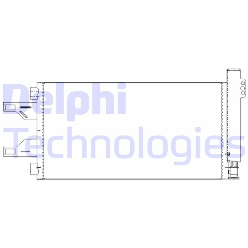 Obrázok Kondenzátor klimatizácie DELPHI  TSP0225676