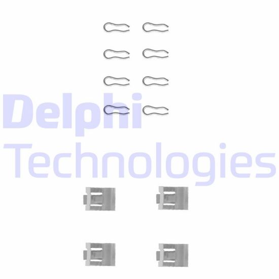 Obrázok Sada príslużenstva oblożenia kotúčovej brzdy DELPHI  LX0075