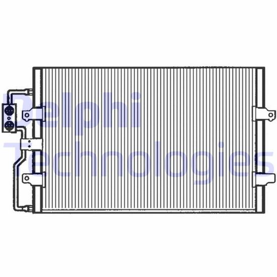 Obrázok Kondenzátor klimatizácie DELPHI  TSP0225110