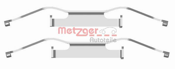 Obrázok Sada príslużenstva oblożenia kotúčovej brzdy METZGER  1091680