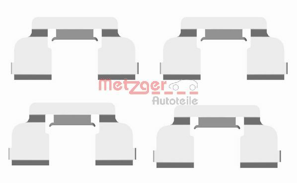 Obrázok Sada príslużenstva oblożenia kotúčovej brzdy METZGER  1091698