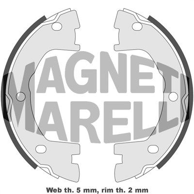 Obrázok Brzdové čeľuste MAGNETI MARELLI  360219198295