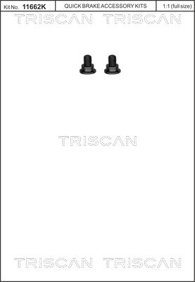 Obrázok Skrutka brzdového kotúča TRISCAN  8105116003