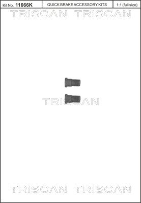 Obrázok Skrutka brzdového kotúča TRISCAN  8105116007
