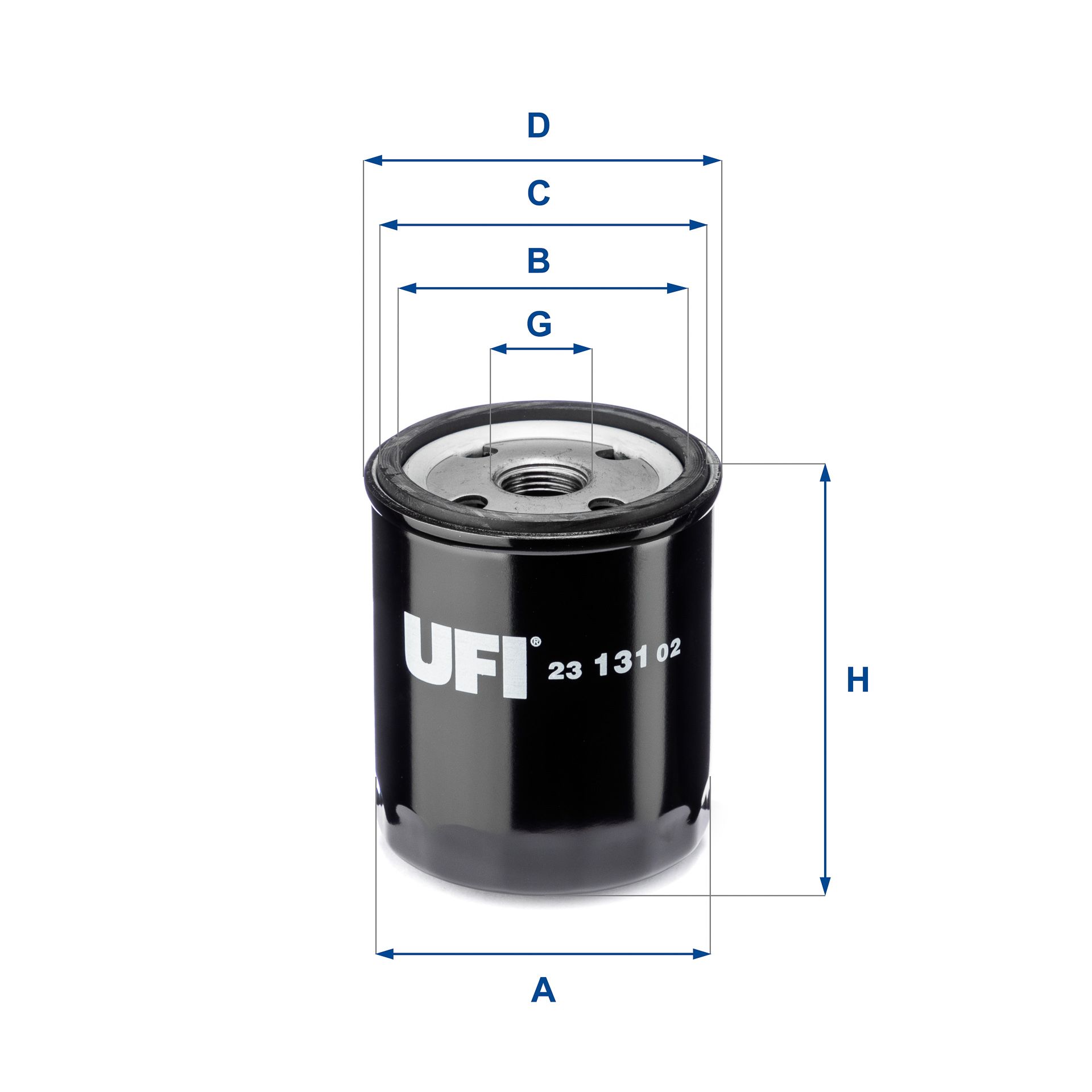 Obrázok Olejový filter UFI  2313102