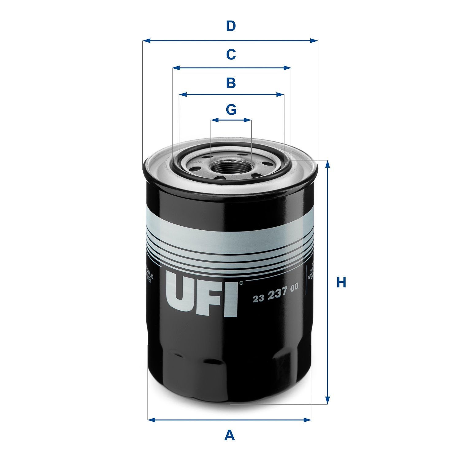Obrázok Olejový filter UFI  2323700