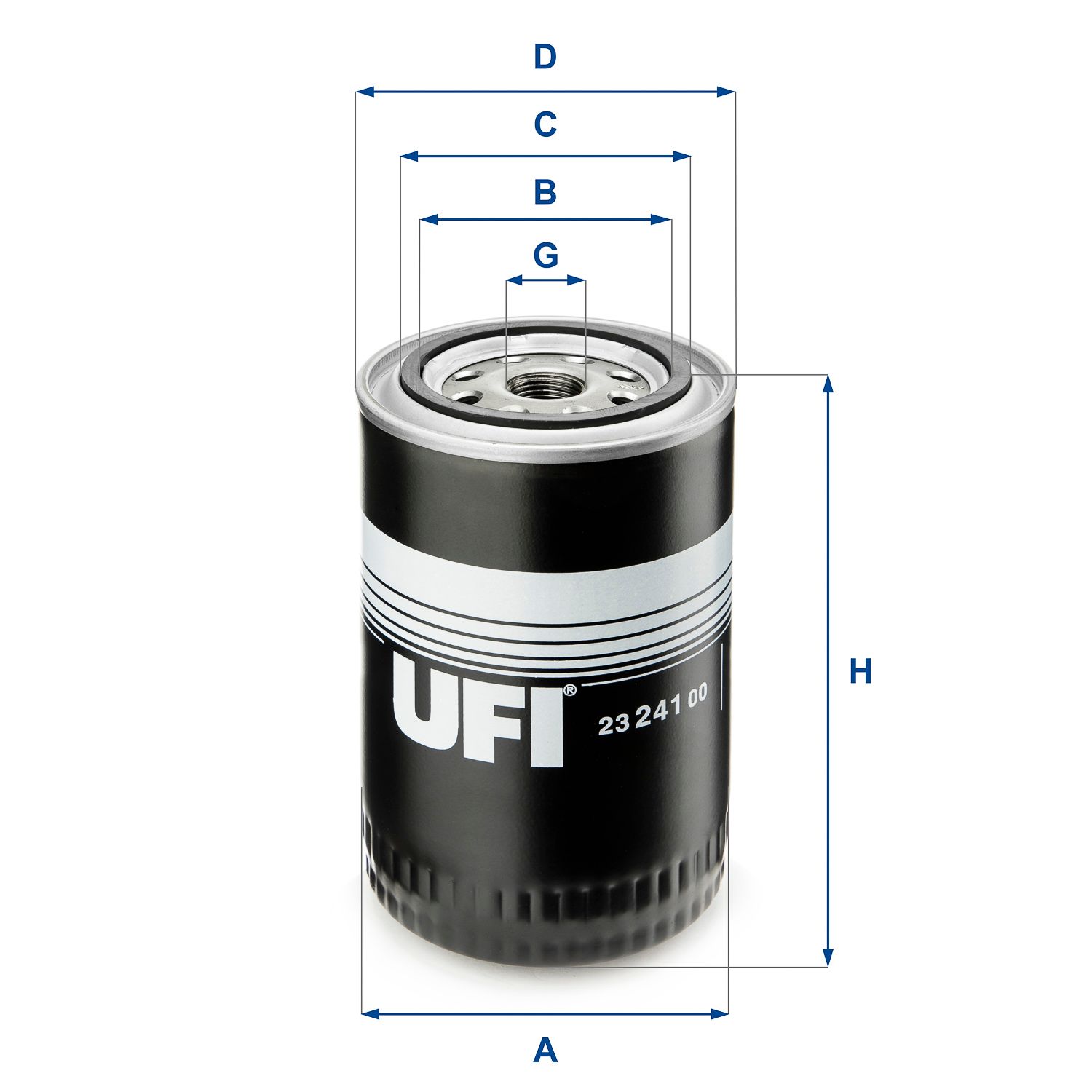 Obrázok Olejový filter UFI  2324100