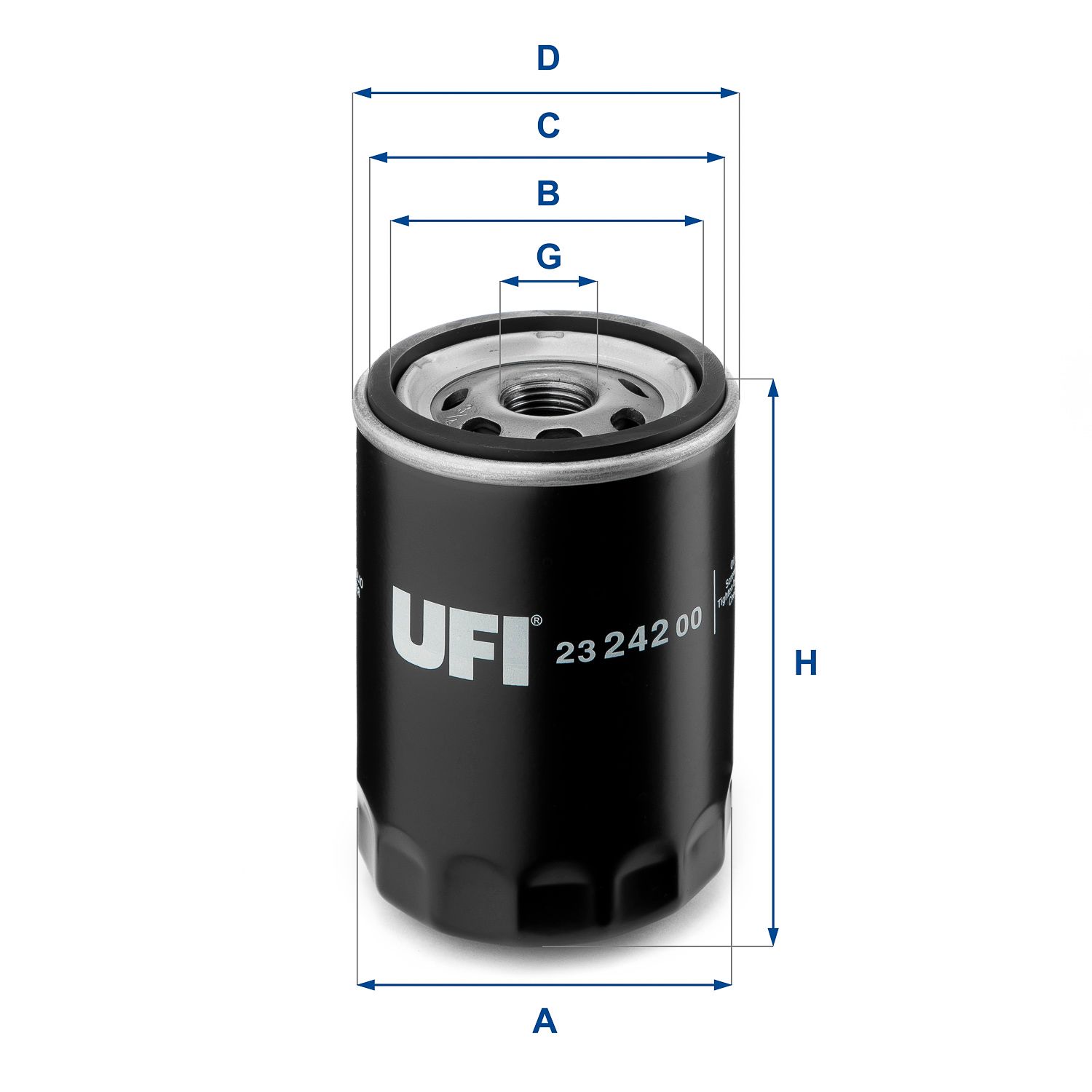 Obrázok Olejový filter UFI  2324200
