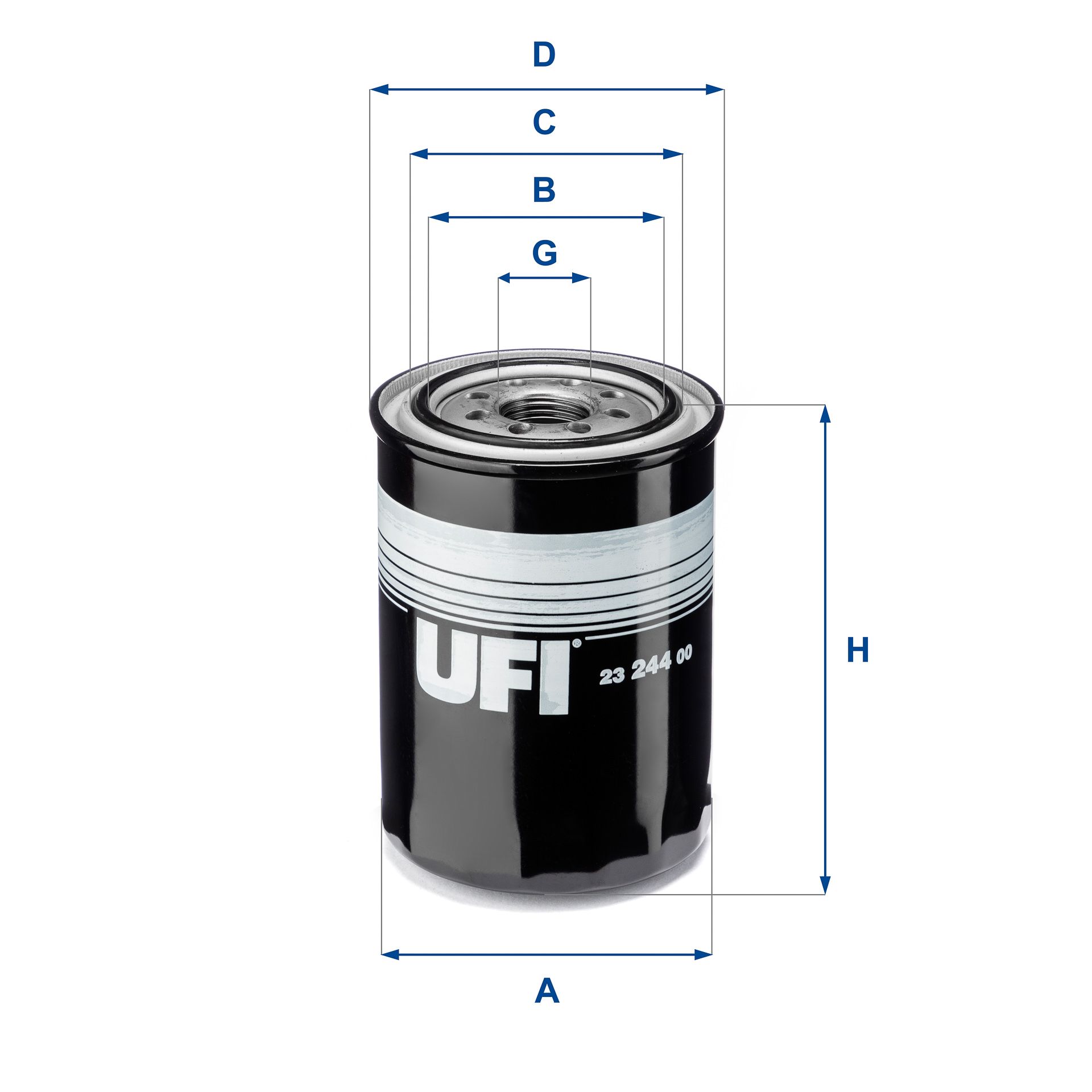 Obrázok Olejový filter UFI  2324400