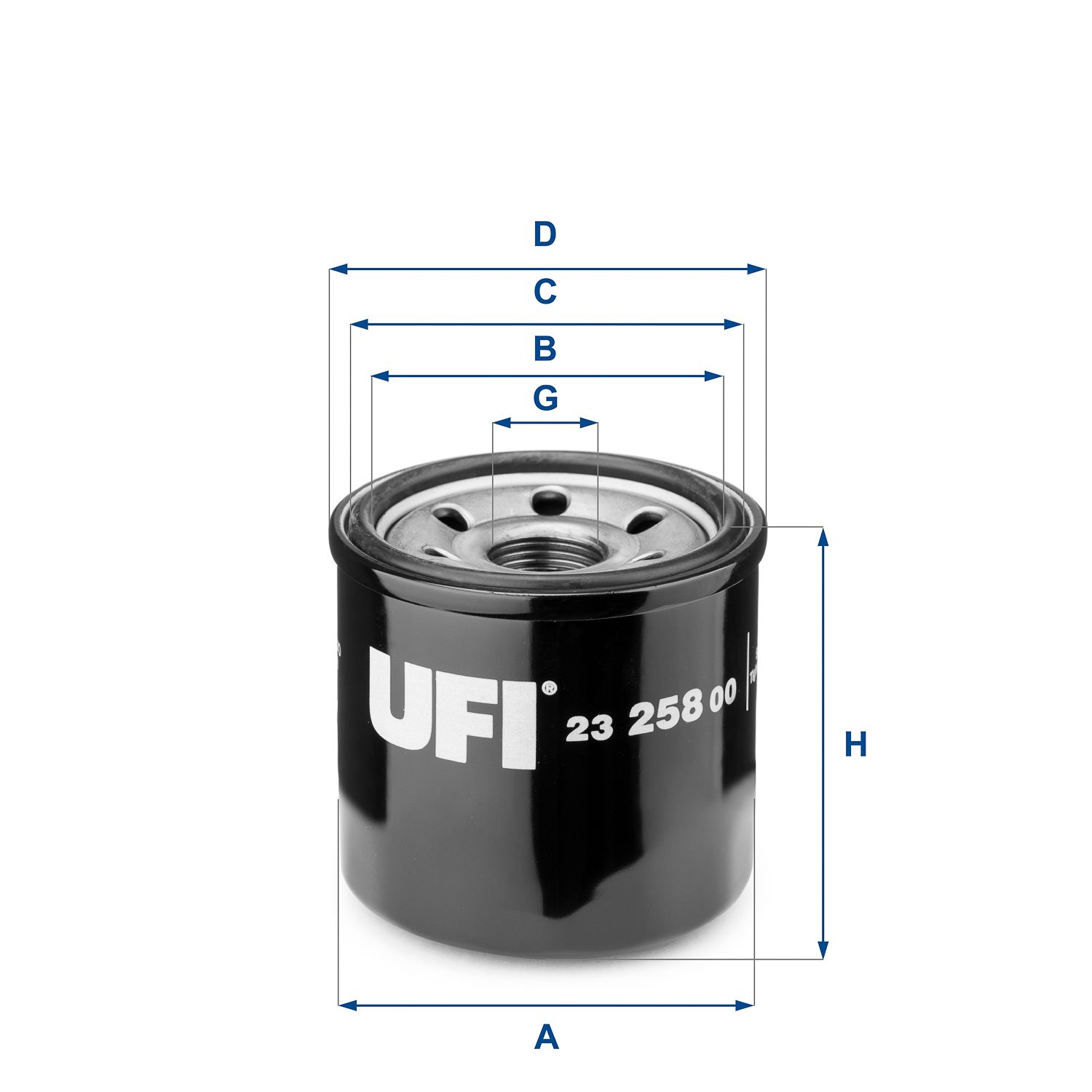 Obrázok Olejový filter UFI  2325800