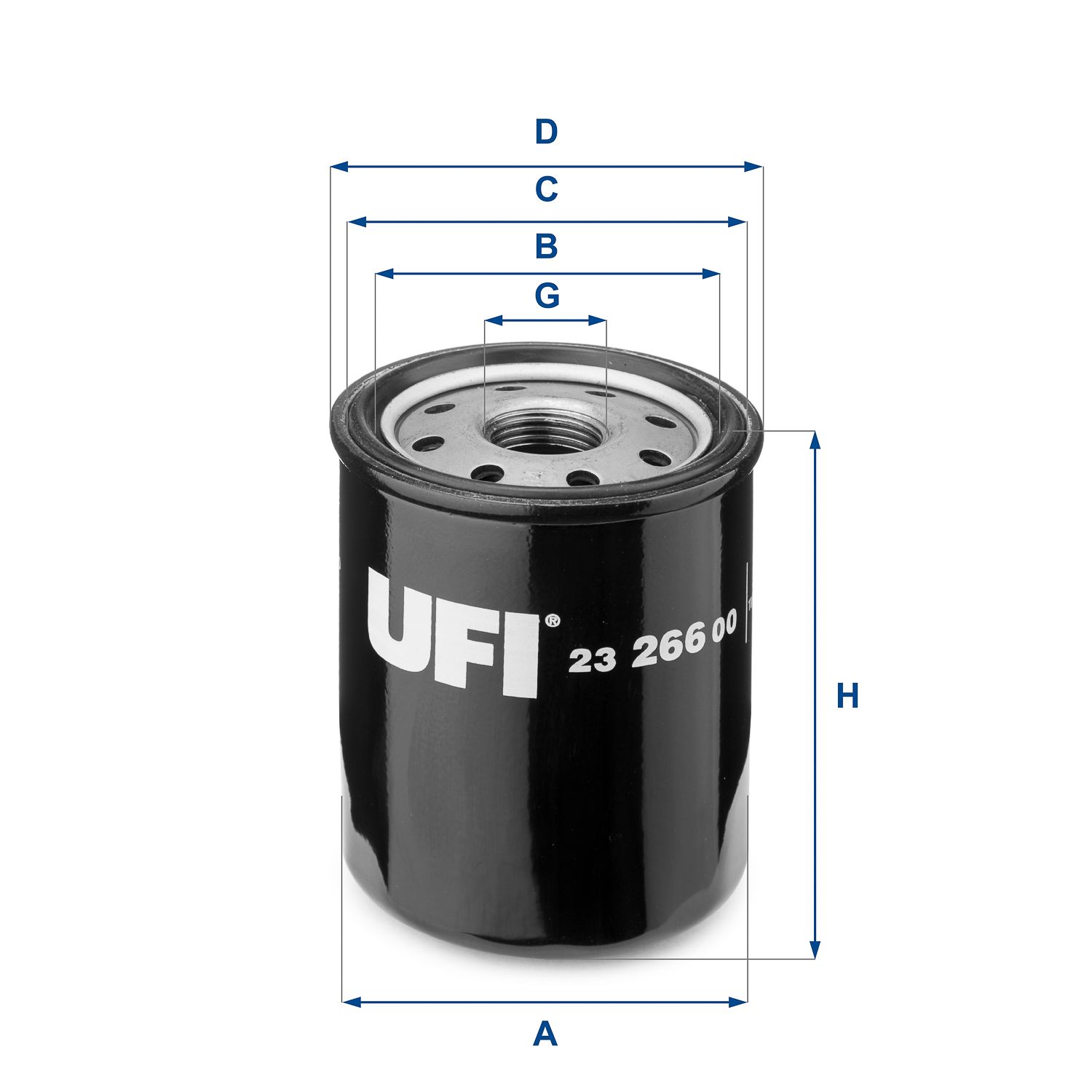 Obrázok Olejový filter UFI  2326600