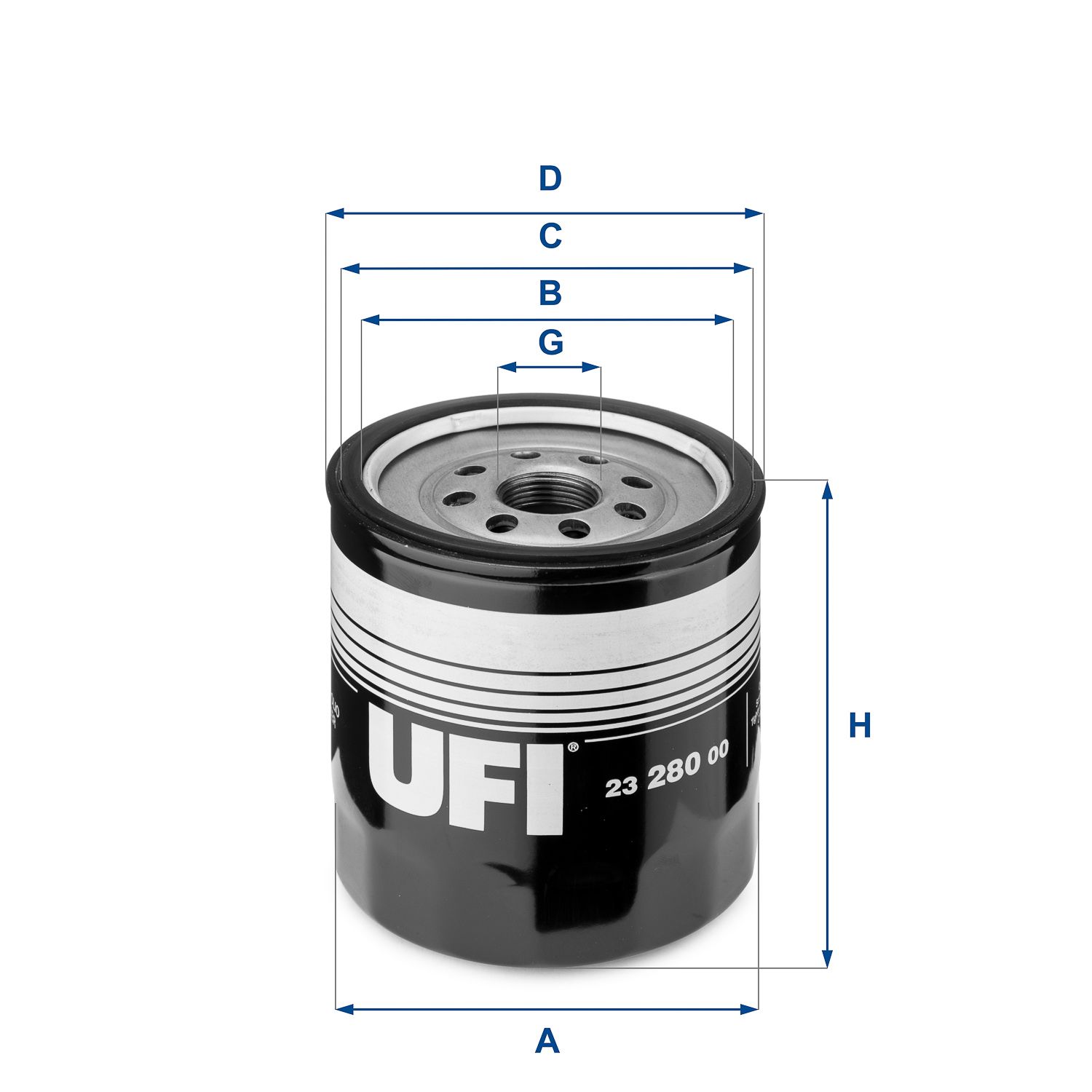 Obrázok Olejový filter UFI  2328000