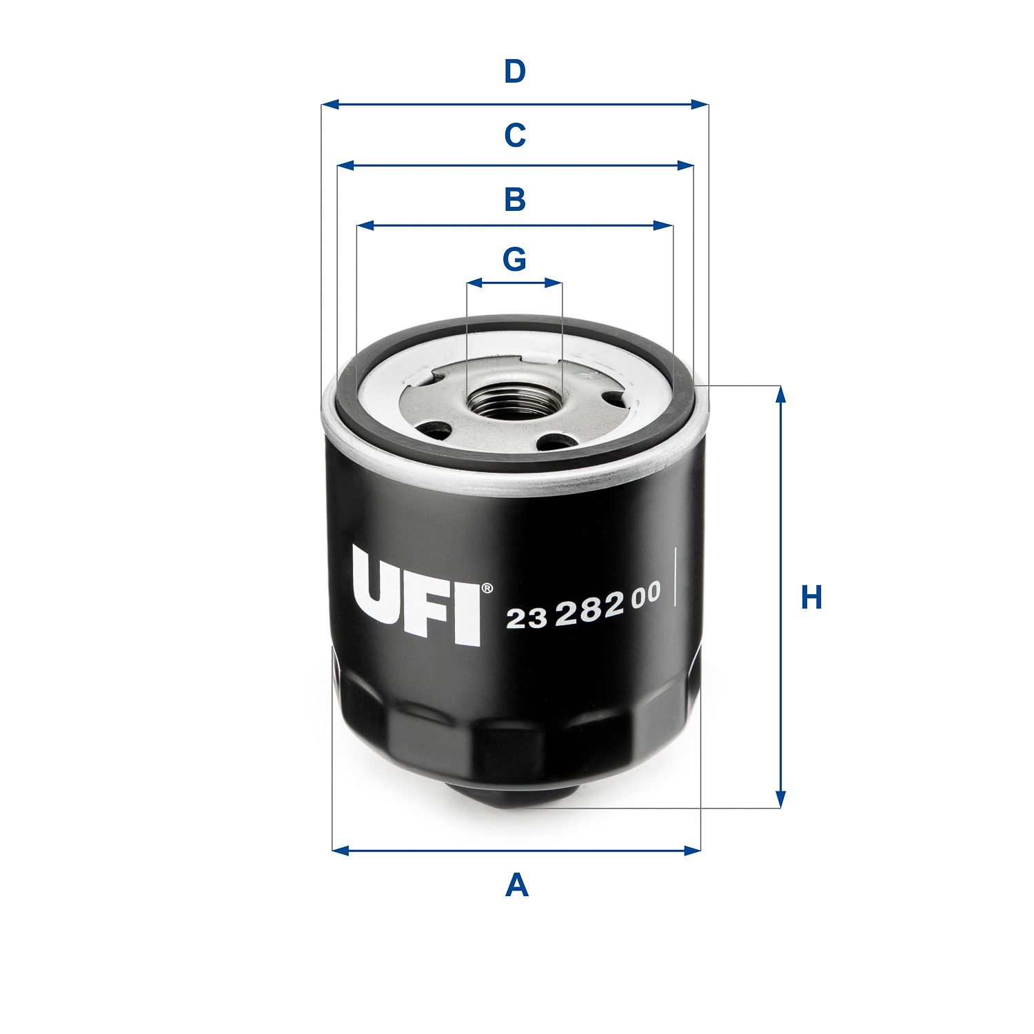 Obrázok Olejový filter UFI  2328200