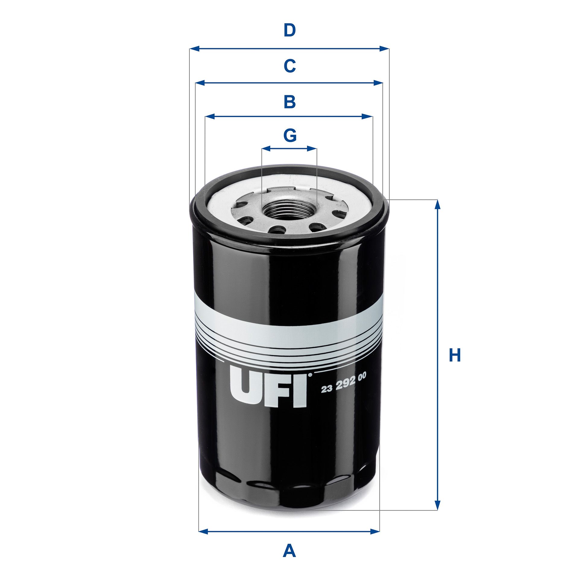 Obrázok Olejový filter UFI  2329200
