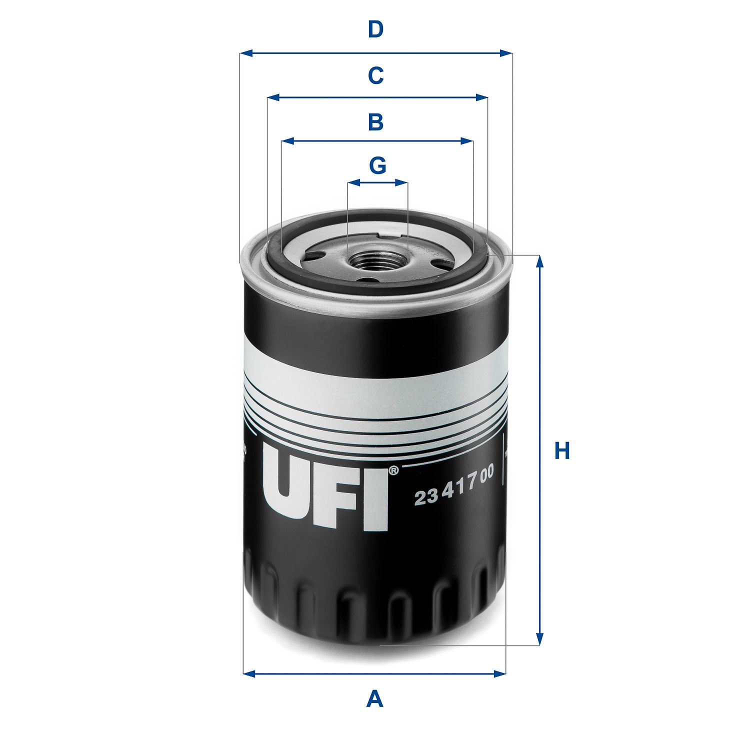 Obrázok Olejový filter UFI  2341700