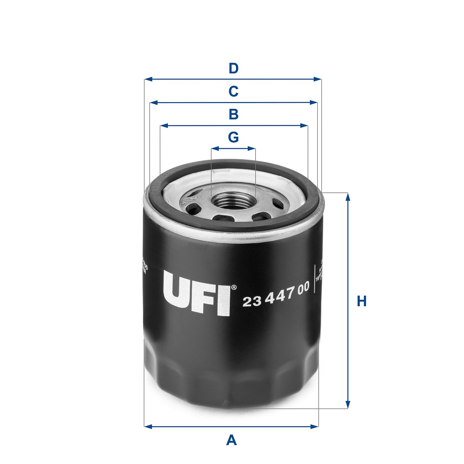 Obrázok Olejový filter UFI  2344700