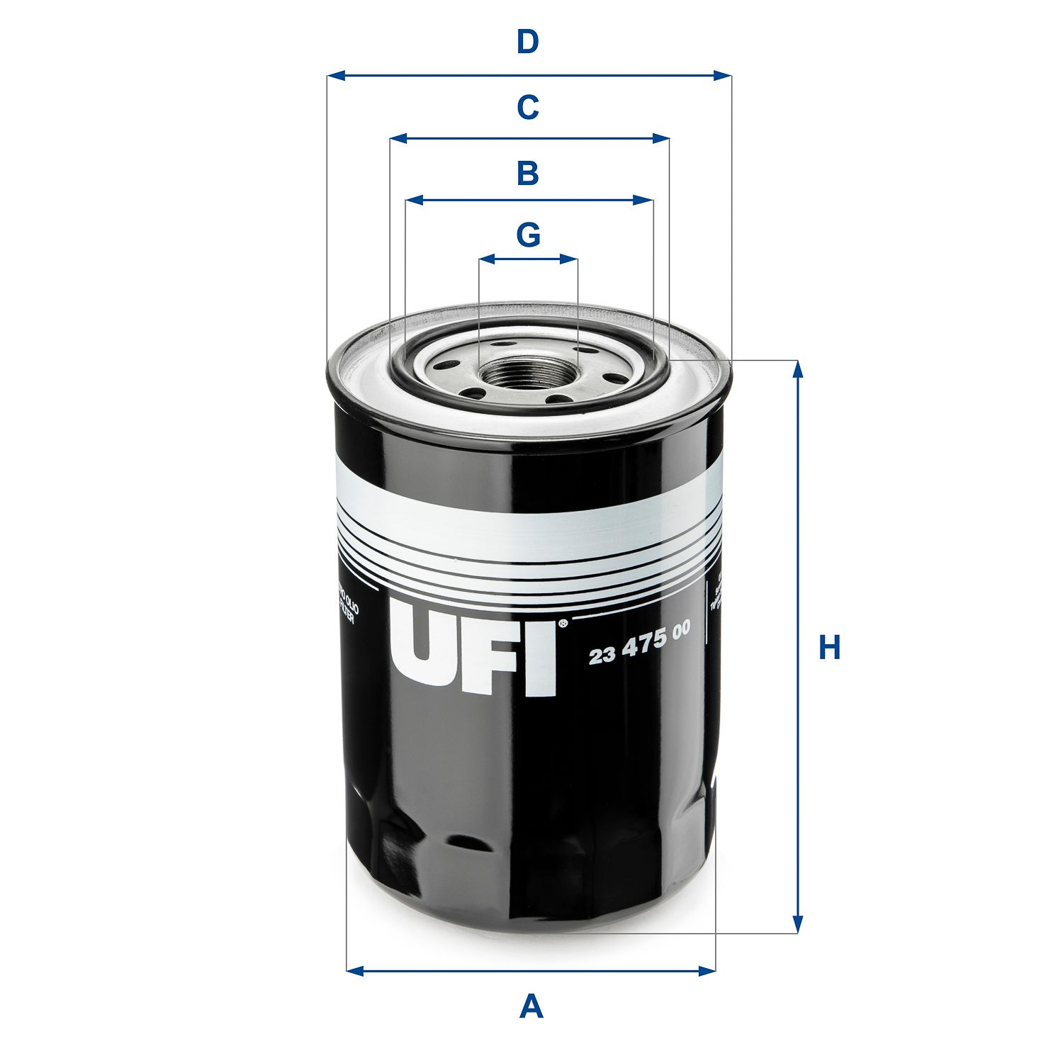 Obrázok Olejový filter UFI  2347500