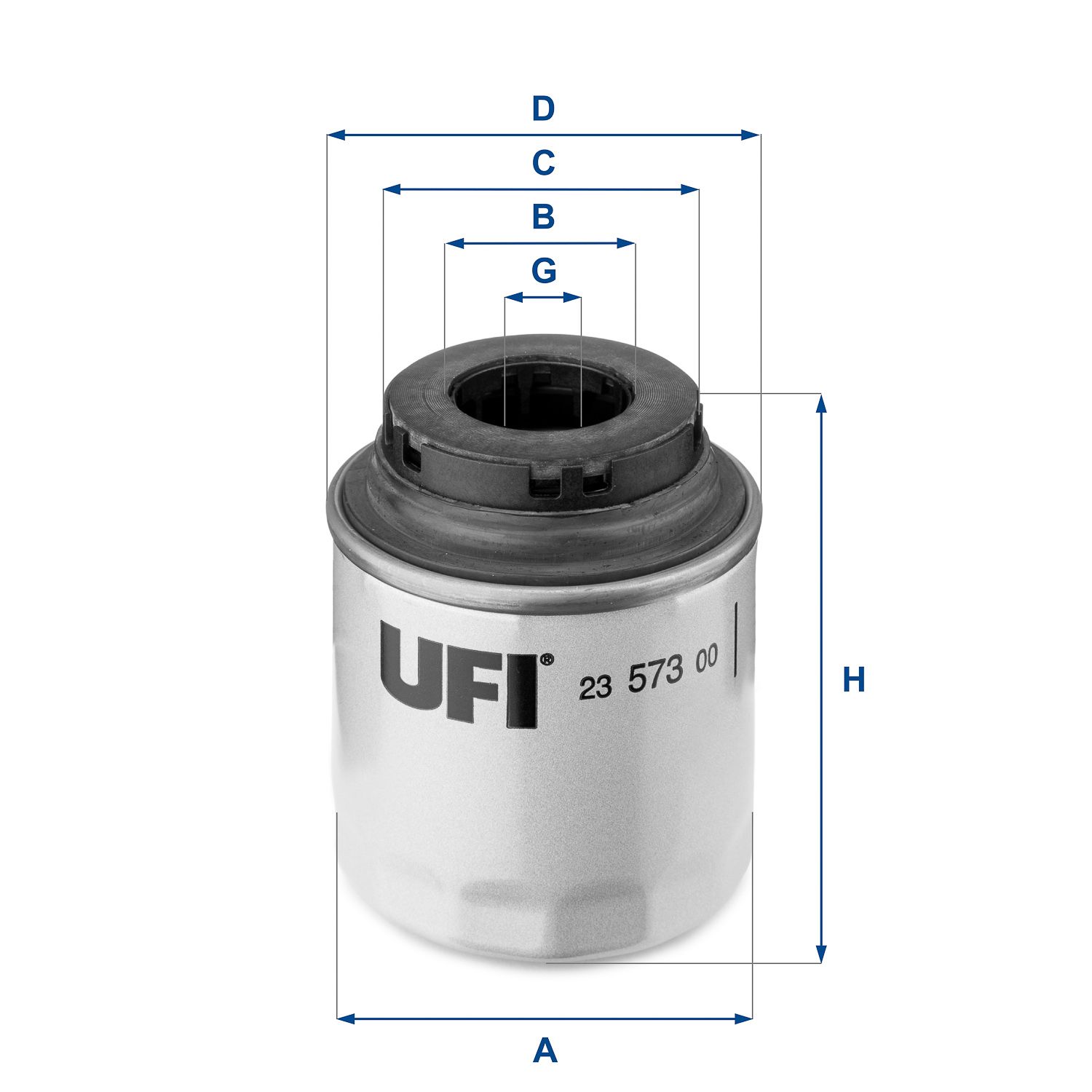 Obrázok Olejový filter UFI  2357300