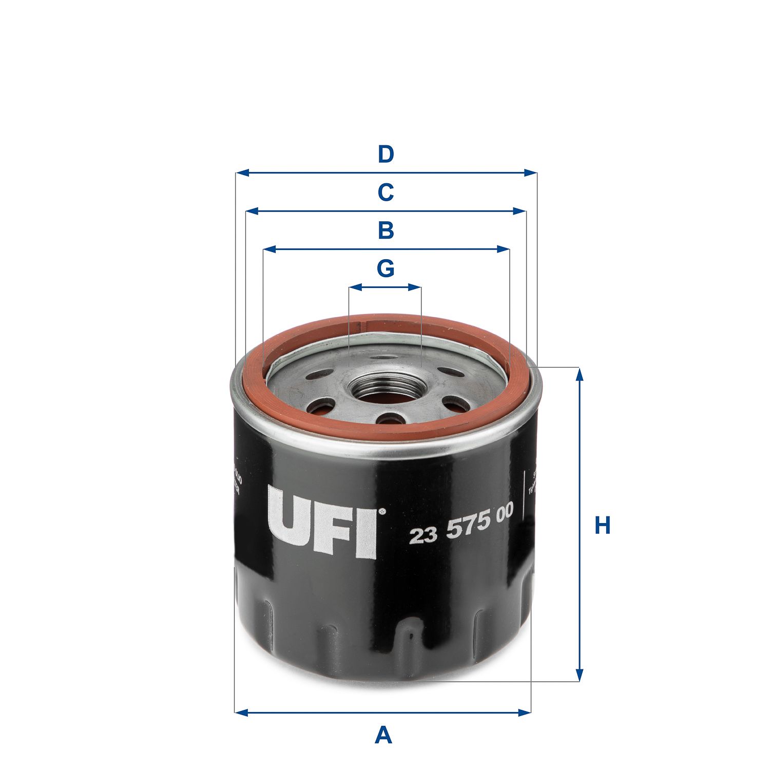 Obrázok Olejový filter UFI  2357500