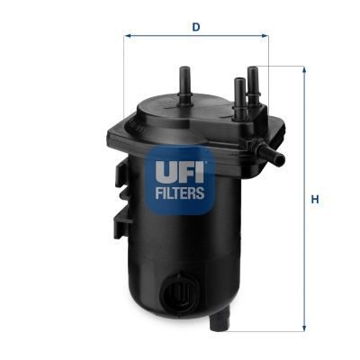 Obrázok Palivový filter UFI  2401300
