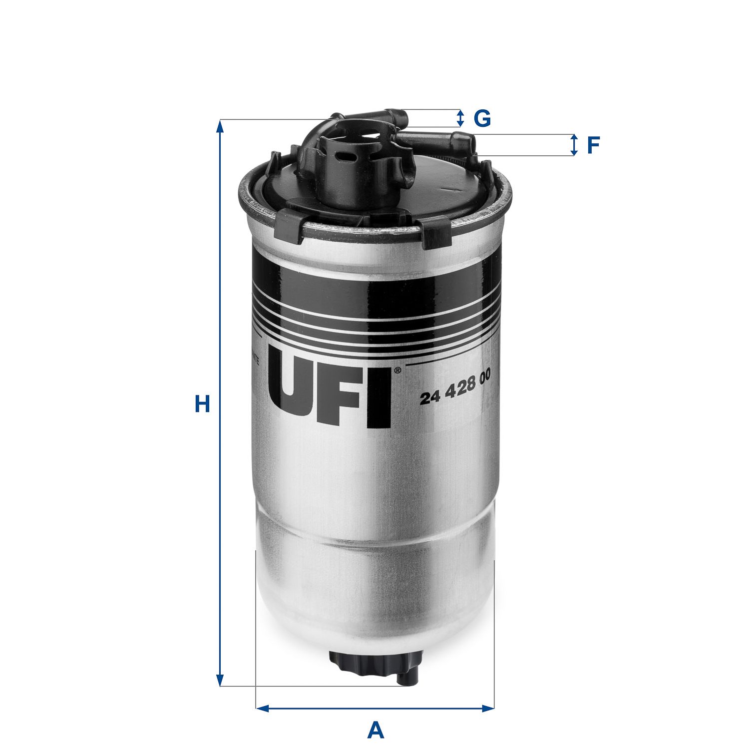 Obrázok Palivový filter UFI  2442800