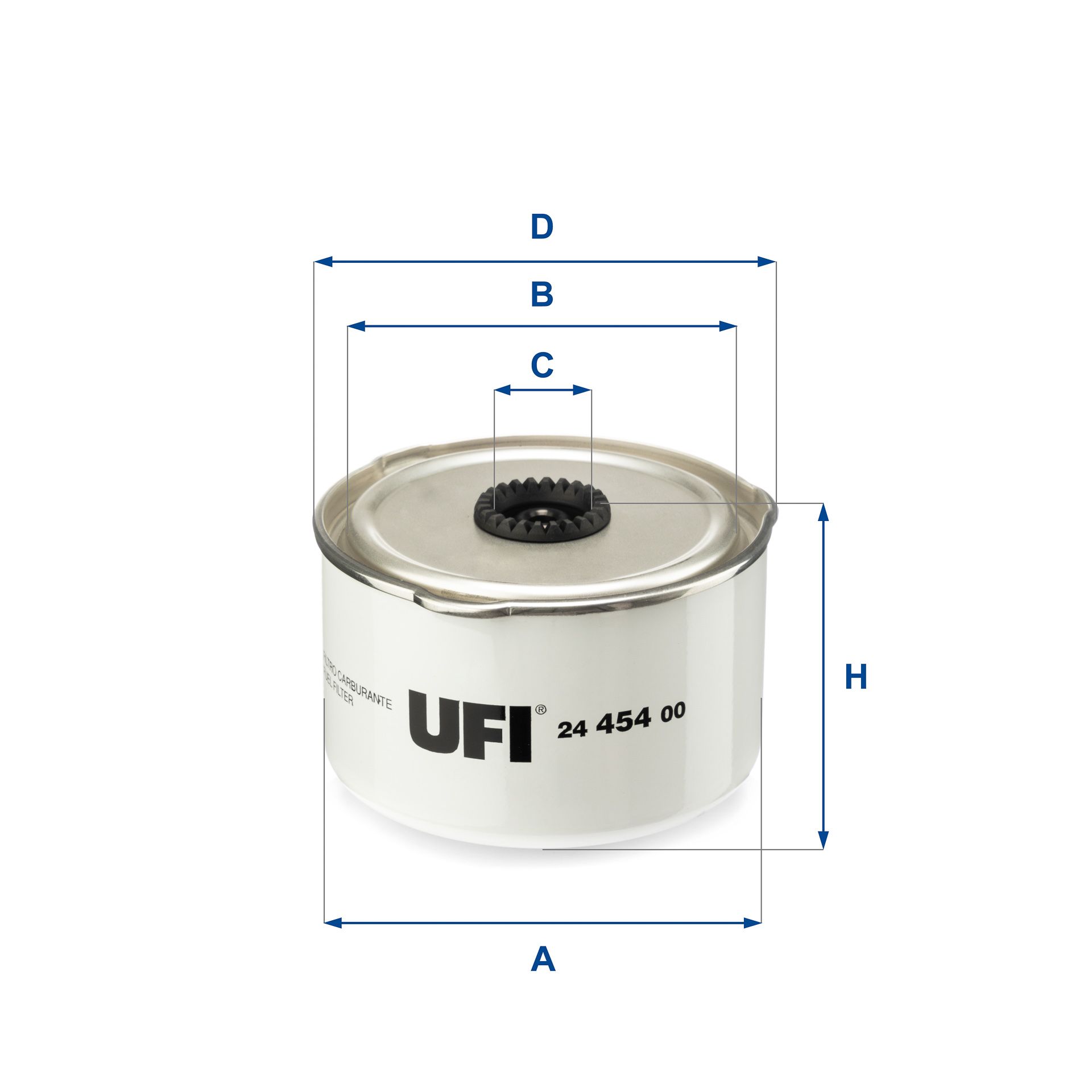 Obrázok Palivový filter UFI  2445400