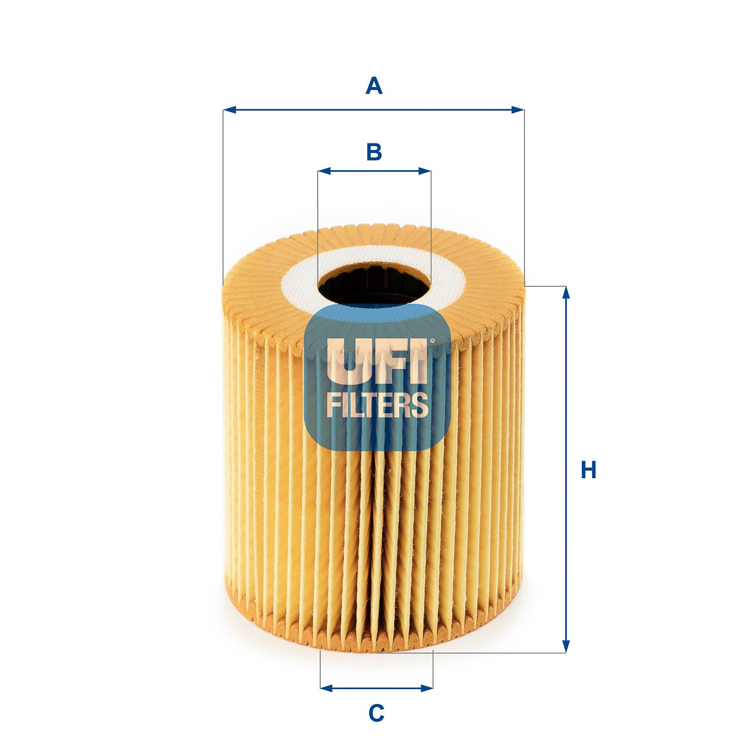 Obrázok Olejový filter UFI  2501800
