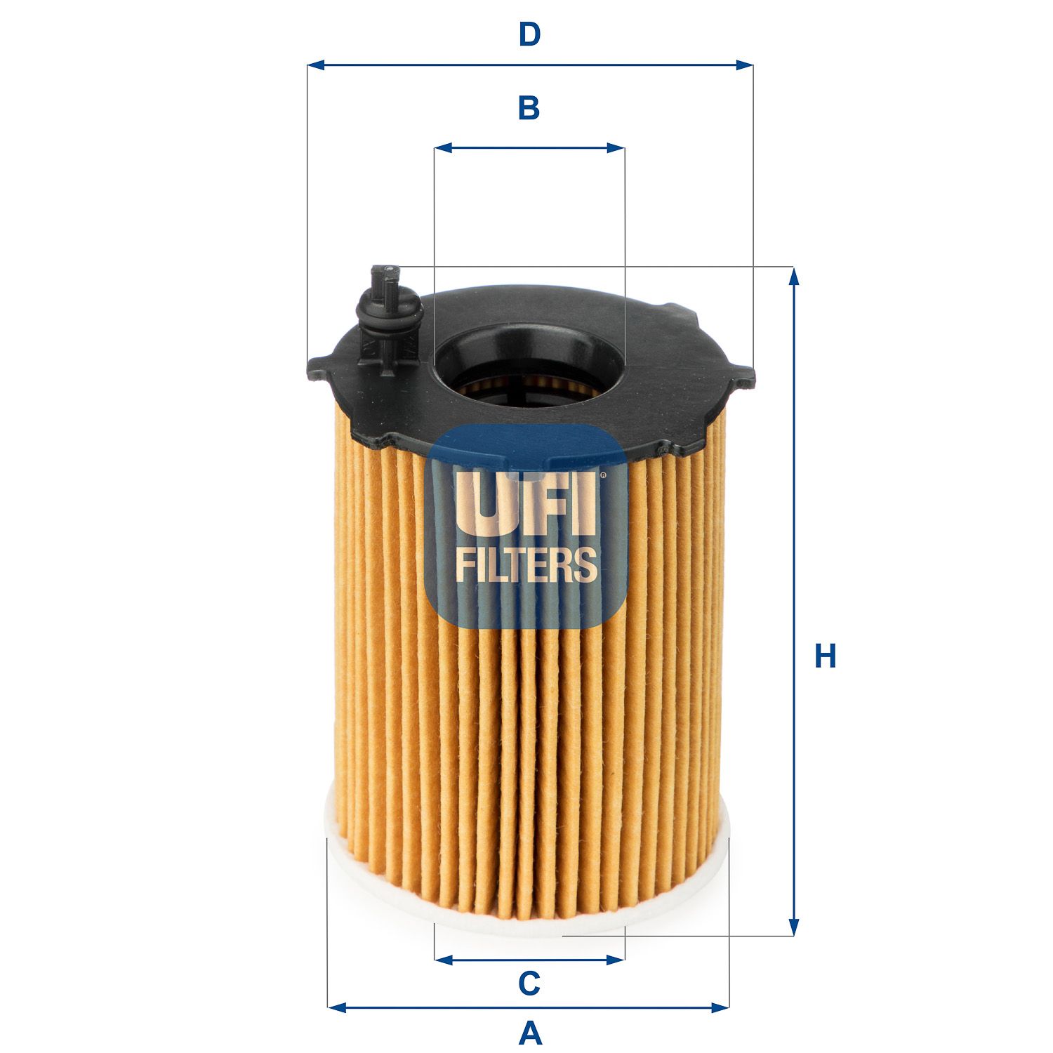 Obrázok Olejový filter UFI  2512800