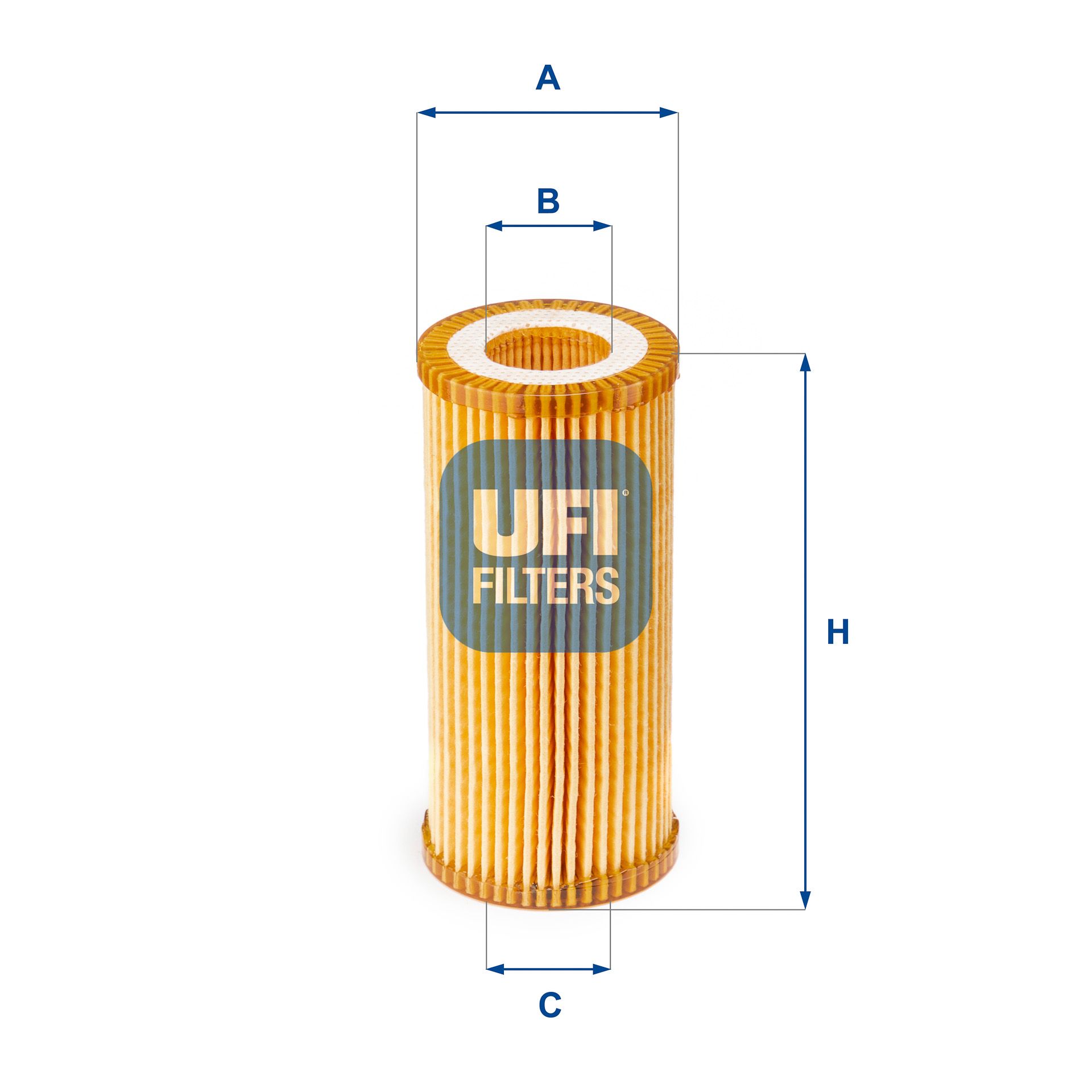 Obrázok Olejový filter UFI  2515300