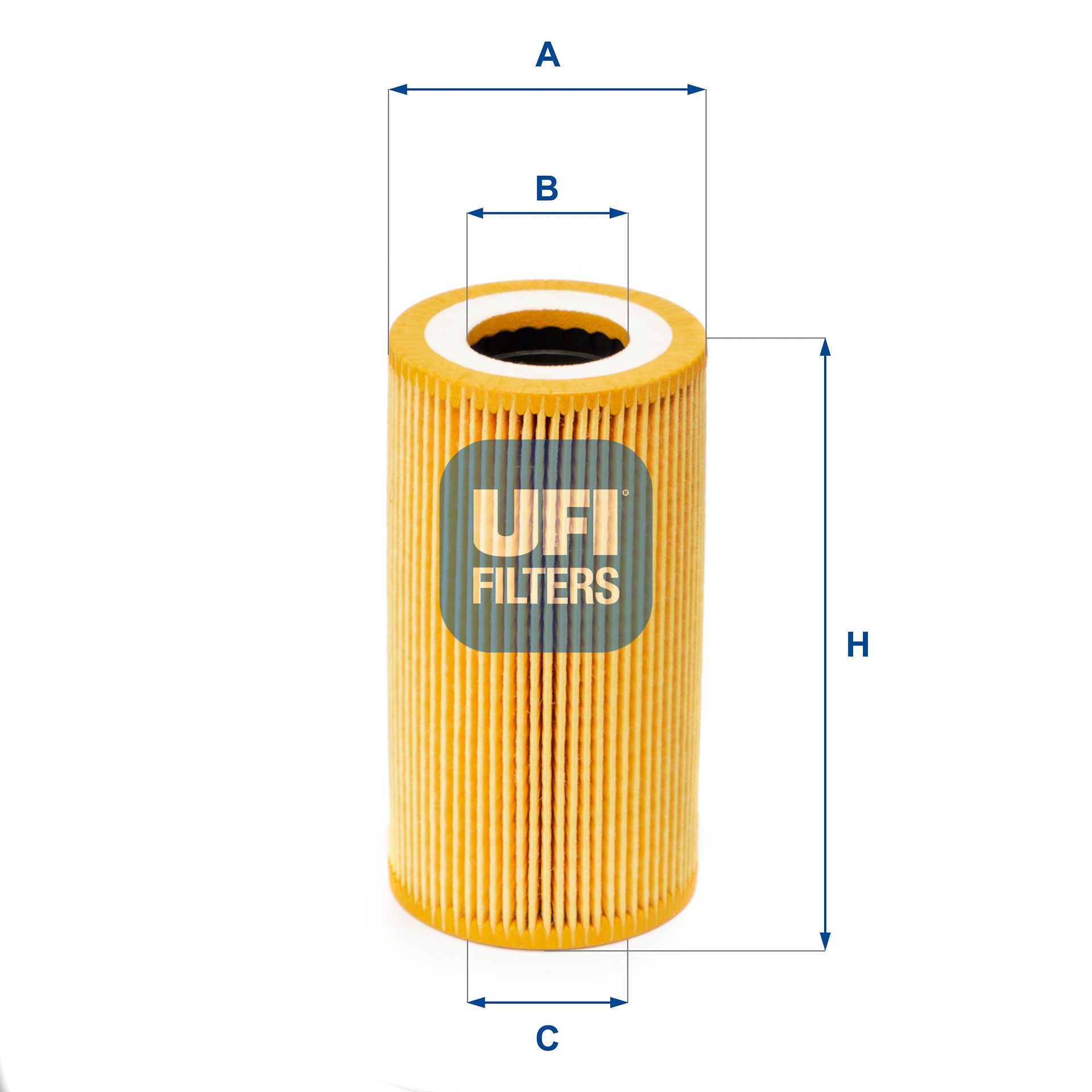 Obrázok Olejový filter UFI  2516500