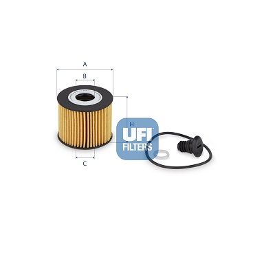 Obrázok Olejový filter UFI  2526800