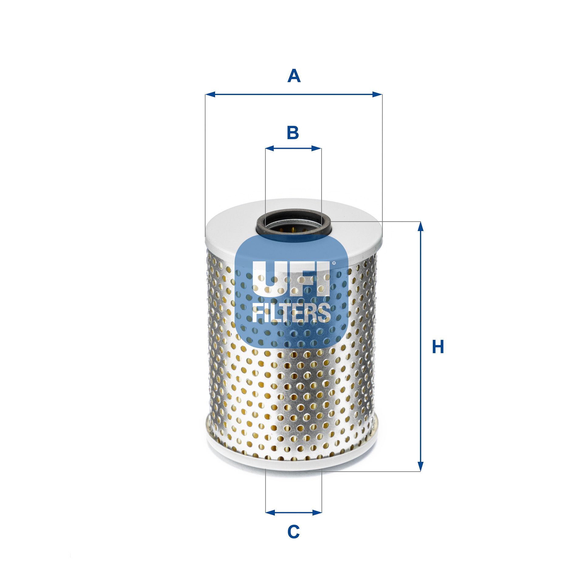 Obrázok Olejový filter UFI  2554800