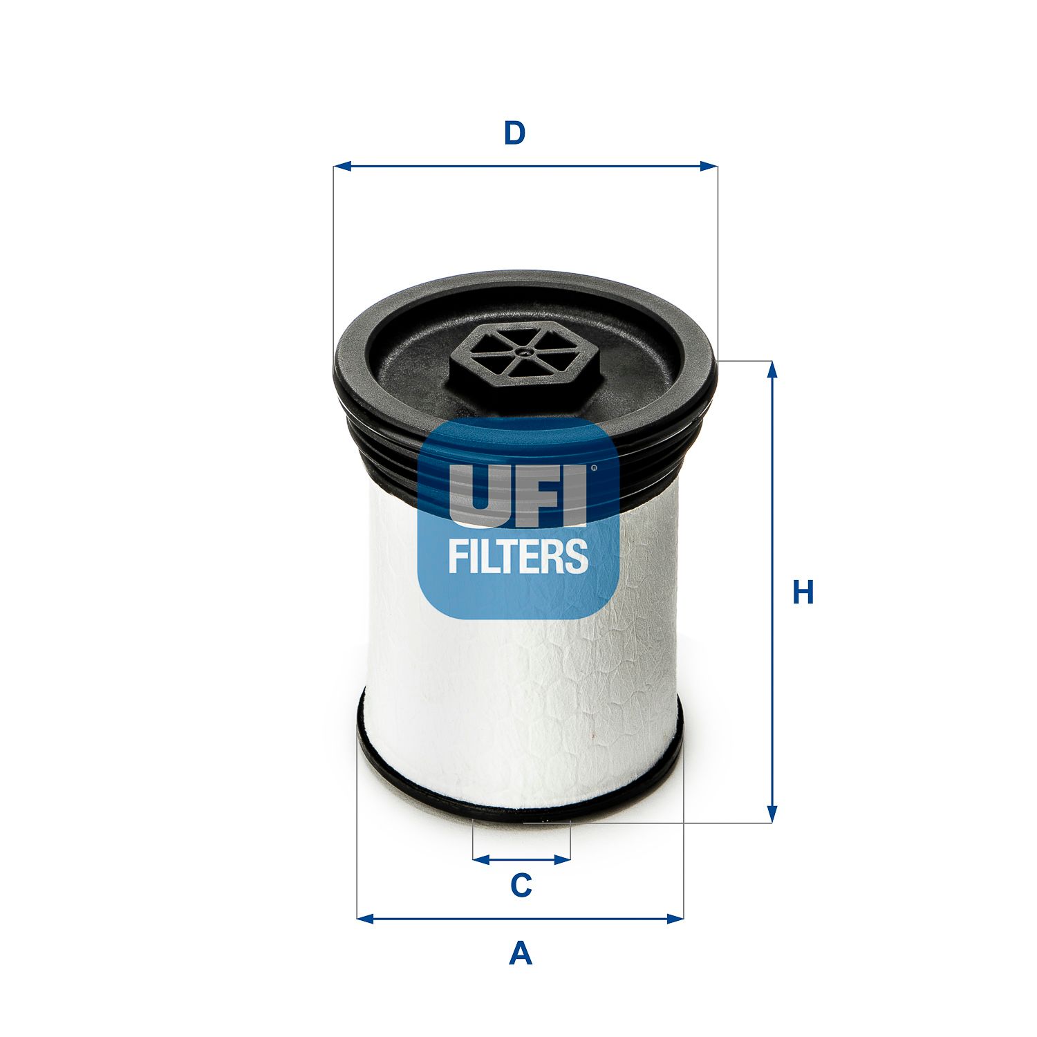 Obrázok Palivový filter UFI  2601901