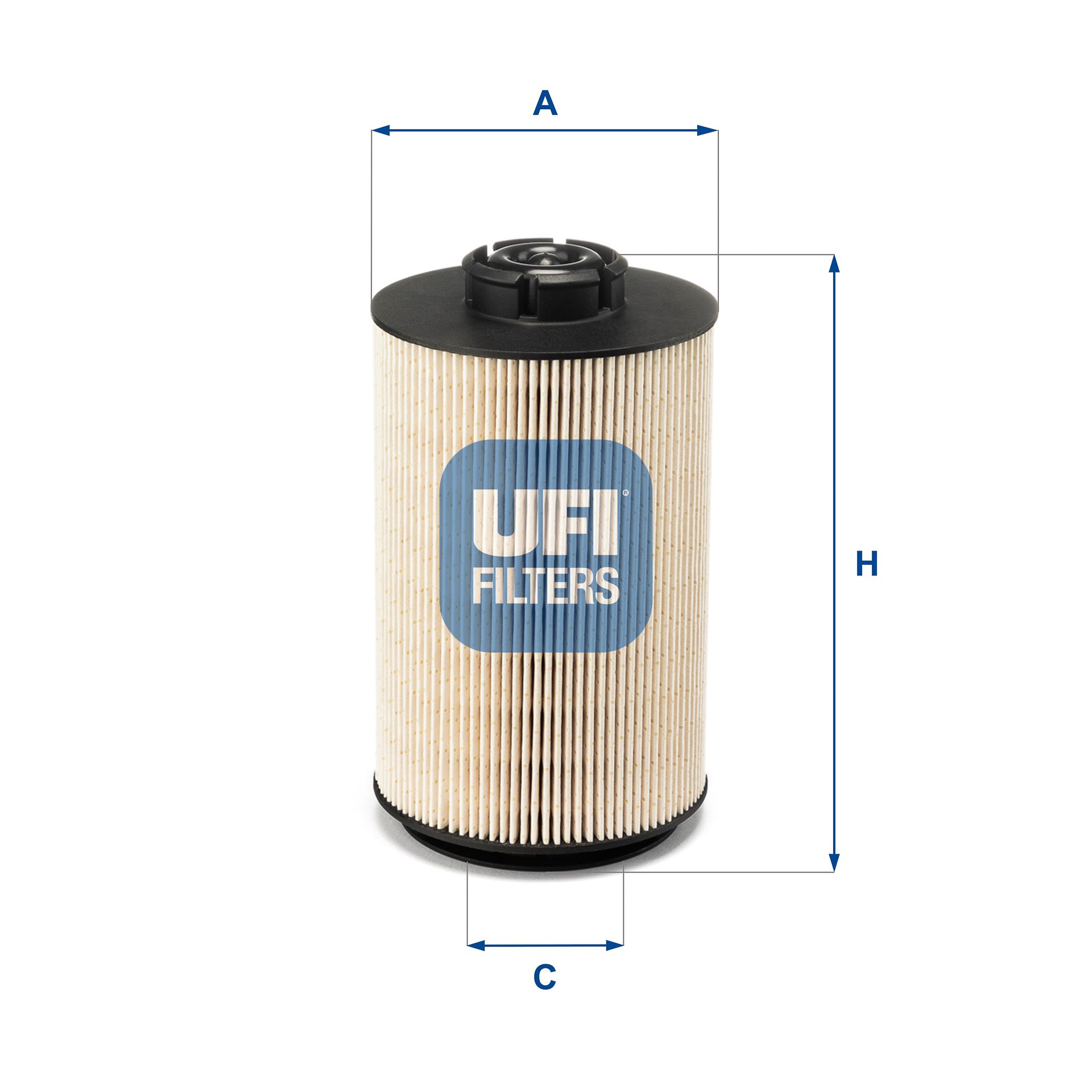 Obrázok Palivový filter UFI  2603900
