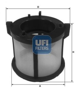 Obrázok Palivový filter UFI  2608800