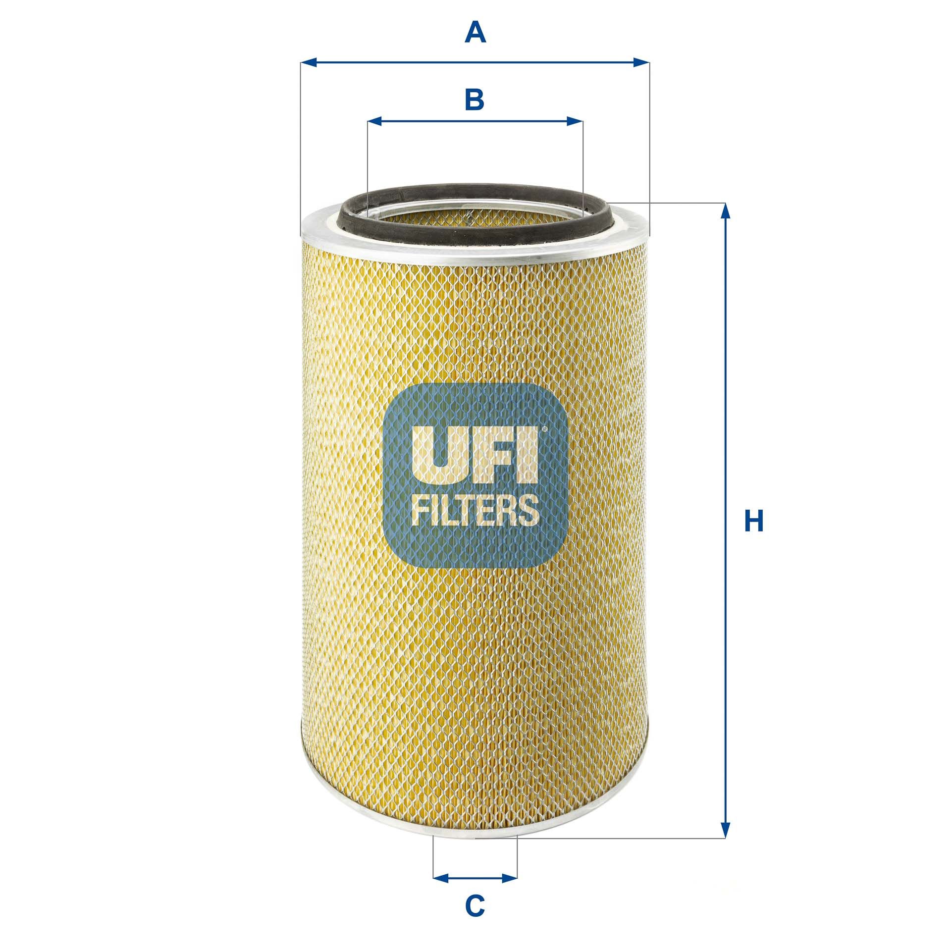 Obrázok Vzduchový filter UFI  2700700